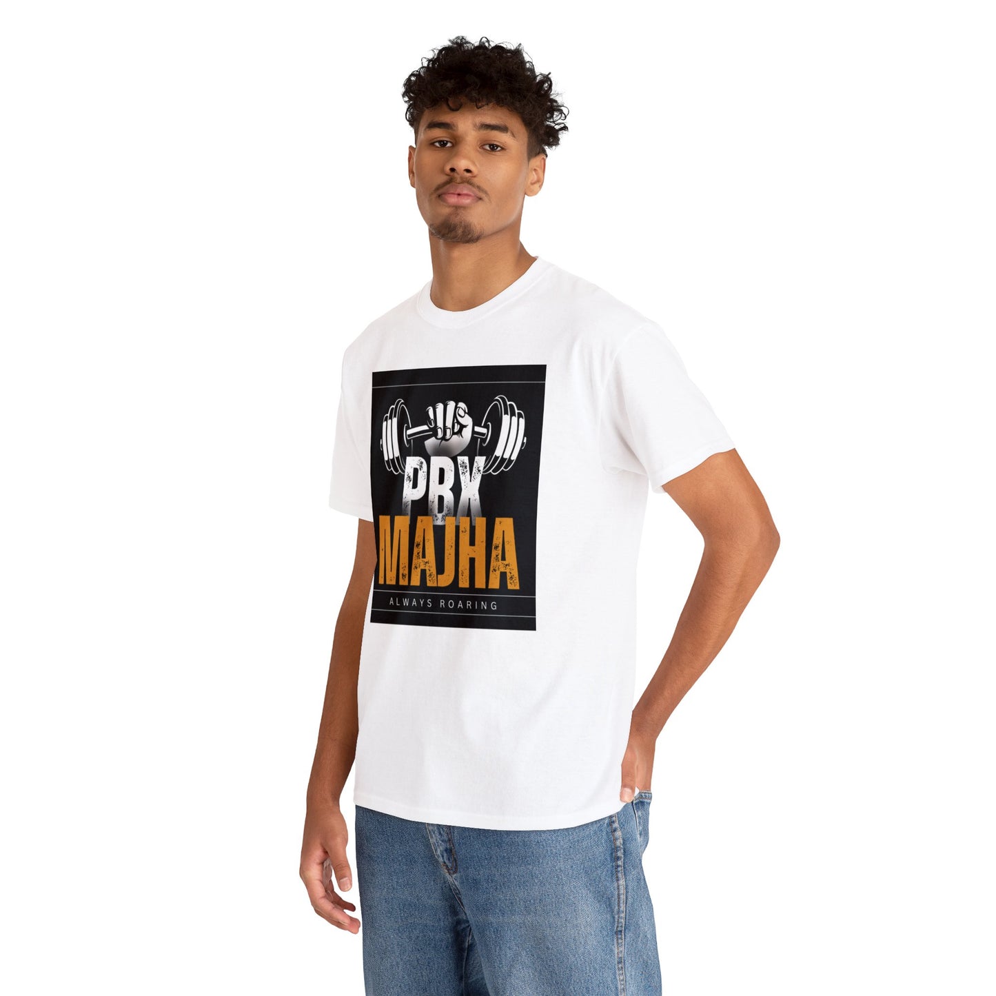 Posh vibe exclusive Majha Unisex Heavy Cotton Tee